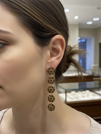 Ohrringe Lagriffe Bijoux  Dame in  Metall-Legierung 406/22.GIALLO - 406/22.GIALLO